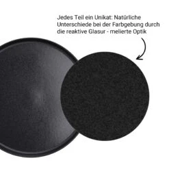 4x Pastateller Ø23cm CASA NOVA In Schwarz -Butlers butlers 4x pastateller o23cm casa nova in schwarz 2