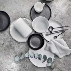 4x Pastateller Ø23cm CASA NOVA In Schwarz -Butlers butlers 4x pastateller o23cm casa nova in schwarz 8