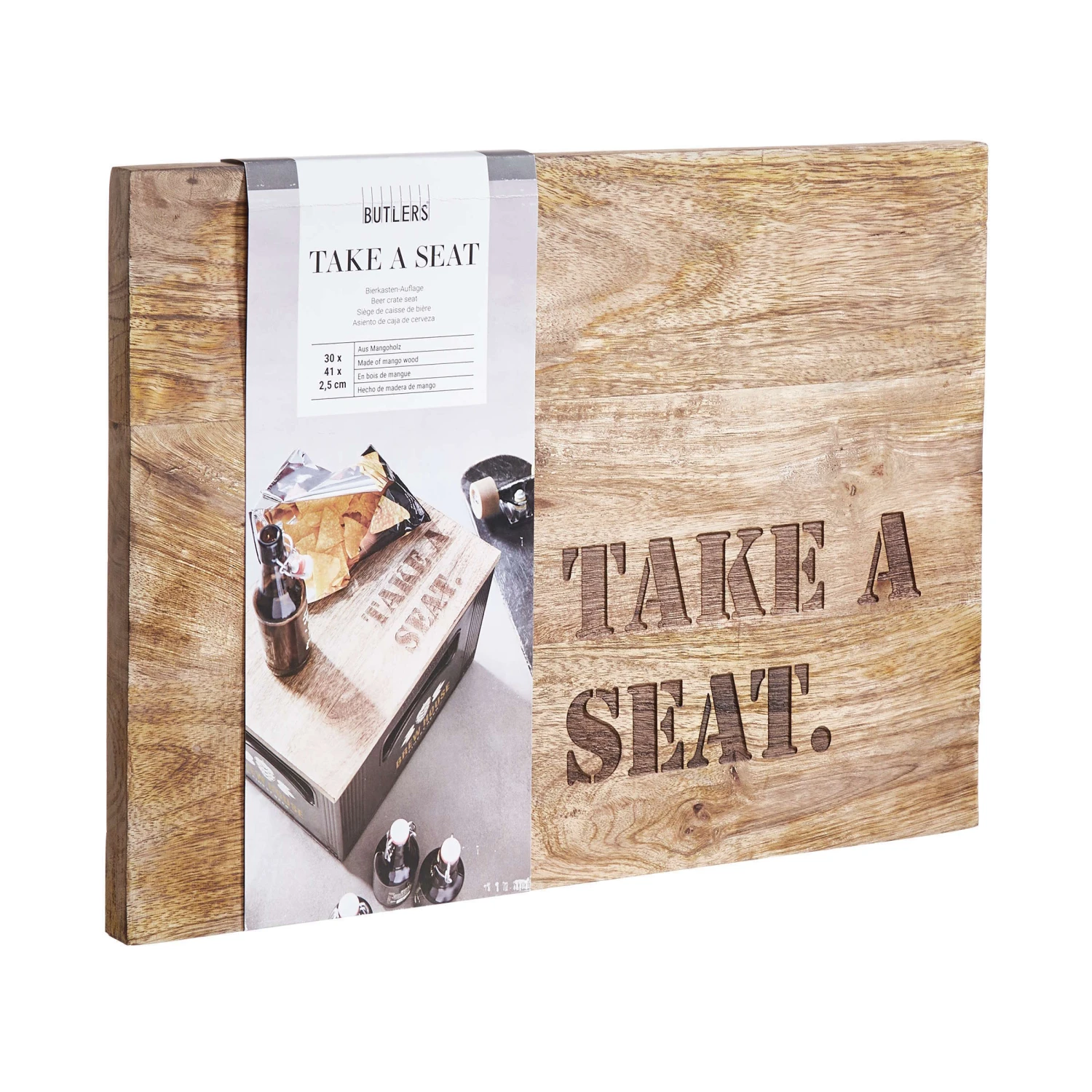Auflage Für Bierkasten B 41 X T 30cm TAKE A SEAT In Braun 9 Auflage Für Bierkasten B 41 X T 30cm TAKE A SEAT In Braun – Bild 9