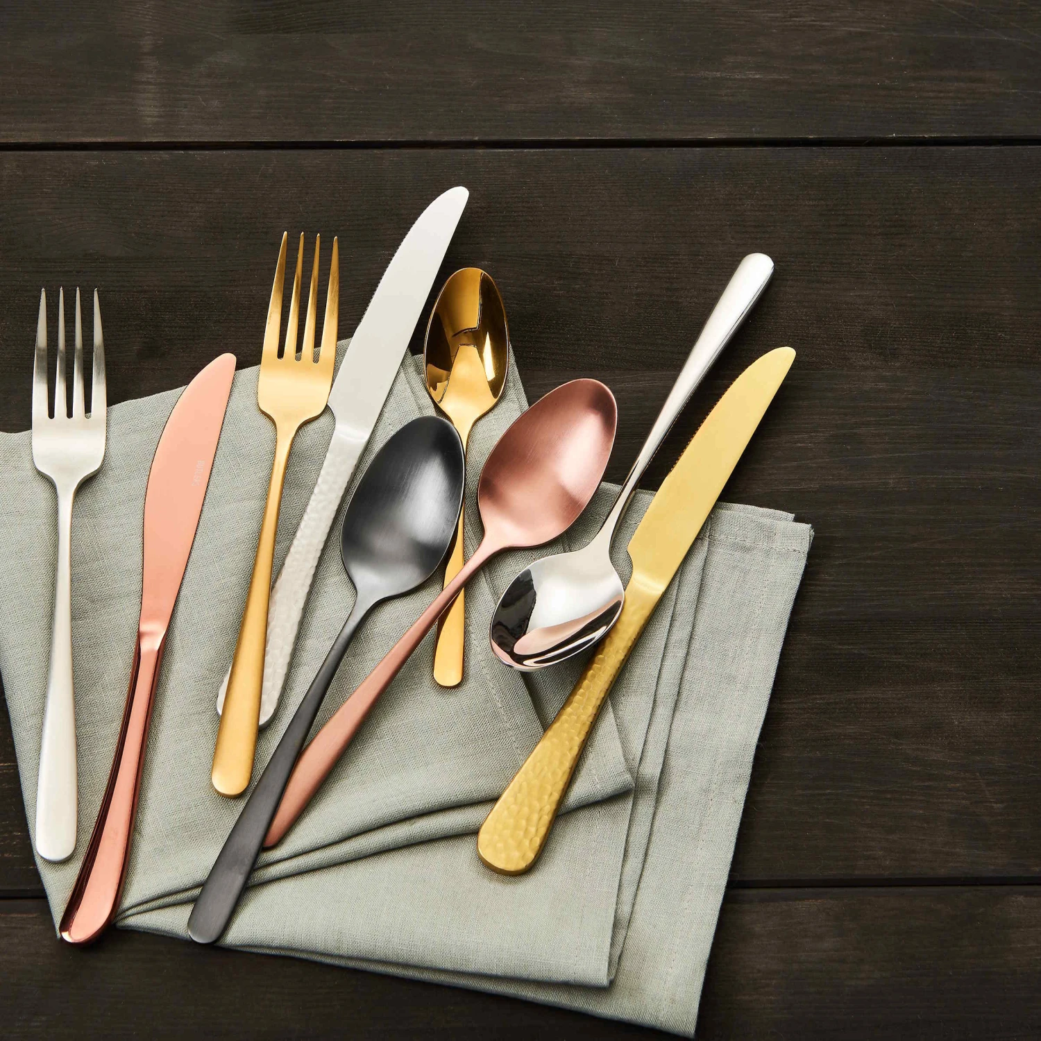 Besteck-Set 16-tlg. KINGS In Roségold 11 Besteck-Set 16-tlg. KINGS In Roségold – Bild 11