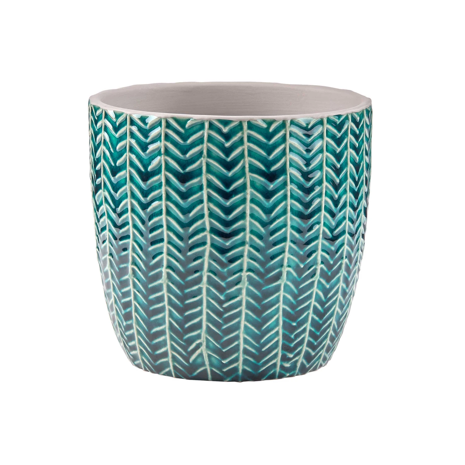 Blumentopf Ø 13,5 Cm GREENDAY In Petrol 1 Blumentopf Ø 13,5 Cm GREENDAY In Petrol