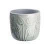 Blumentopf Ø14cm LEAVES In Salbei