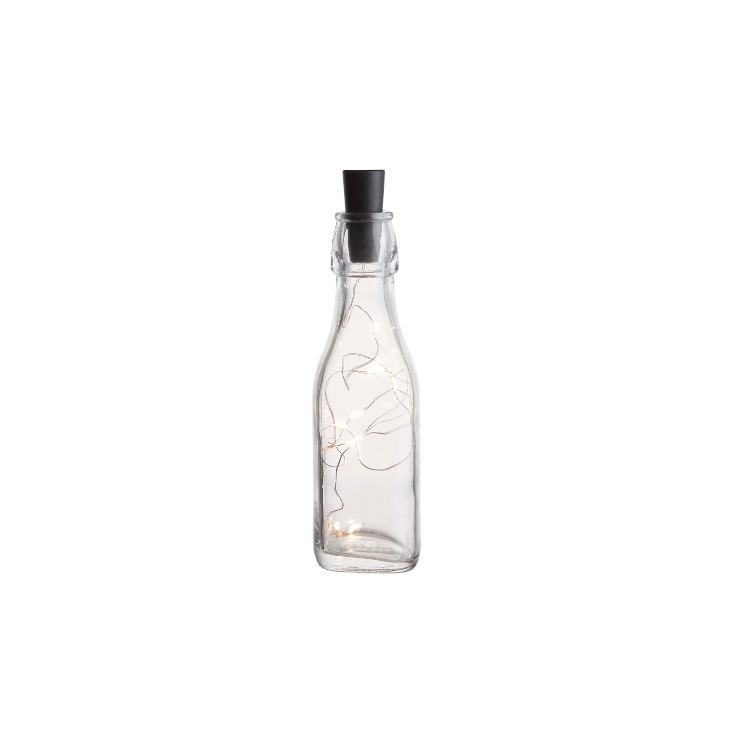 Bügelflasche Mit Flaschenbeleuchtung 2-tlg. BOTTLE LIGHT In Transparent 1 Bügelflasche Mit Flaschenbeleuchtung 2-tlg. BOTTLE LIGHT In Transparent