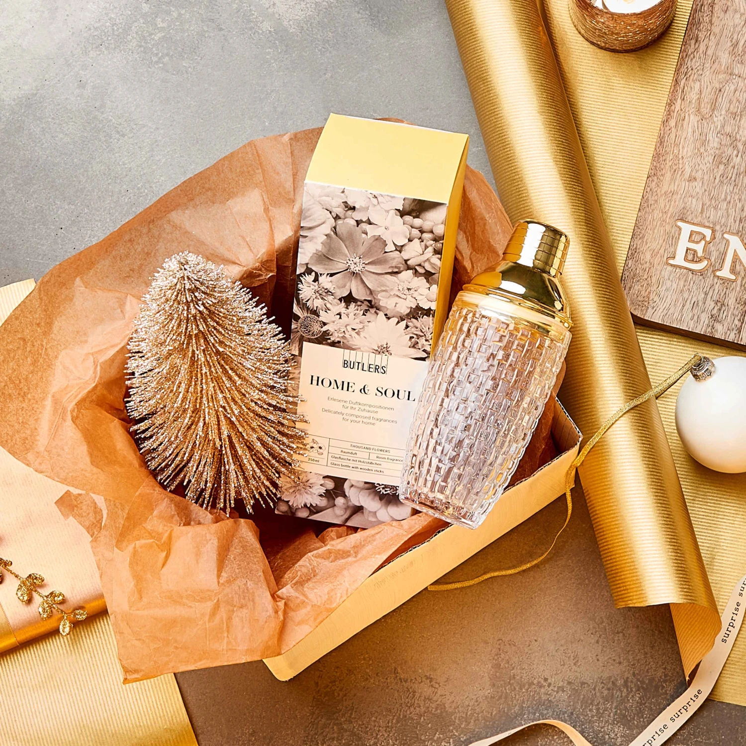 Cocktailshaker 370ml BAR NOBLE In Transparent-Gold 2 Cocktailshaker 370ml BAR NOBLE In Transparent-Gold – Bild 2