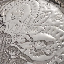 Deko-Teller Floral Ø37cm ORIENTAL LOUNGE In Silber -Butlers butlers deko teller floral o37cm oriental lounge in silber 2