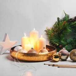 Dekoteller Gehämmert Ø36cm ORIENTAL LOUNGE In Gold -Butlers butlers dekoteller gehammert o36cm oriental lounge in gold 2