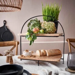 Etagere 2-stufig Höhe 45cm MANGO DAYS In Braun 12 Etagere 2-stufig Höhe 45cm MANGO DAYS In Braun -Butlers butlers etagere 2 stufig hohe 45cm mango days in braun 5