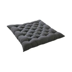 Futonkissen L 42 X B 42cm SOLID In Grau 6 Futonkissen L 42 X B 42cm SOLID In Grau -Butlers butlers futonkissen l 42 x b 42cm solid in grau 2