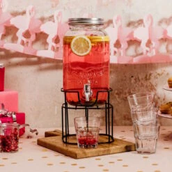 Getränkespender 3,5 L REFRESH In Transparent -Butlers butlers getrankespender 3 5 l refresh in transparent 5