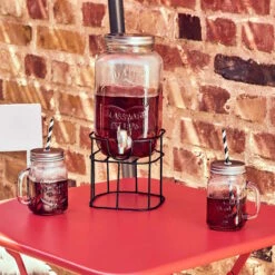 Getränkespender 3,5 L REFRESH In Transparent -Butlers butlers getrankespender 3 5 l refresh in transparent 7