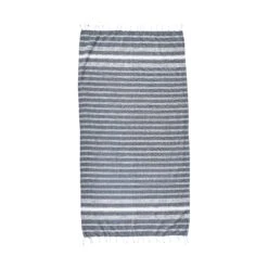 Hamamtuch L 170 X B 90cm SURFSIDE In Blau 8 Hamamtuch L 170 X B 90cm SURFSIDE In Blau -Butlers butlers hamamtuch l 170 x b 90cm surfside in blau 2