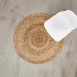 Hanf-Teppich Ø110cm ALL NATURE In Natur -Butlers butlers hanf teppich o110cm all nature in natur 10