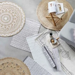 Hanf-Teppich Ø110cm ALL NATURE In Natur -Butlers butlers hanf teppich o110cm all nature in natur 14