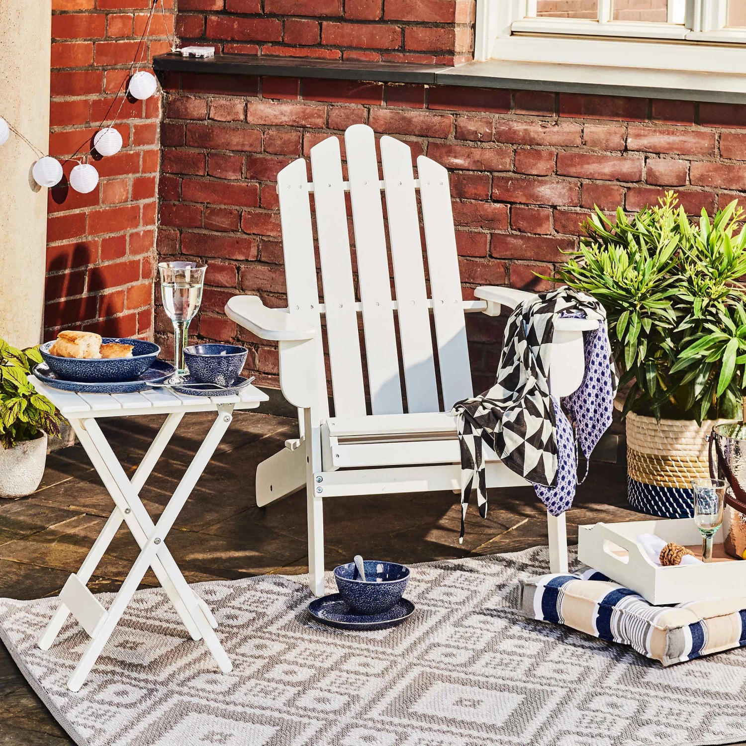 In- & Outdoor-Teppich Ethno L 150 X B 90cm COLOUR CLASH In Grau 11 In- & Outdoor-Teppich Ethno L 150 X B 90cm COLOUR CLASH In Grau – Bild 11