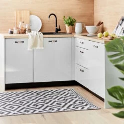 In- & Outdoor-Teppich Ethno Rauten L 150 X B 90cm COLOUR CLASH In Schwarz-Weiß 14 In- & Outdoor-Teppich Ethno Rauten L 150 X B 90cm COLOUR CLASH In Schwarz-Weiß -Butlers butlers in and outdoor teppich ethno rauten l 150 x b 90cm colour clash in schwarz weiss 6