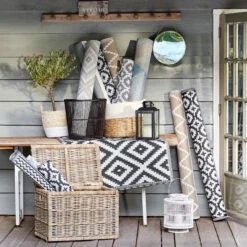 In- & Outdoor-Teppich Ethno Rauten L 150 X B 90cm COLOUR CLASH In Schwarz-Weiß 15 In- & Outdoor-Teppich Ethno Rauten L 150 X B 90cm COLOUR CLASH In Schwarz-Weiß -Butlers butlers in and outdoor teppich ethno rauten l 150 x b 90cm colour clash in schwarz weiss 7