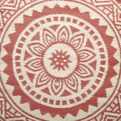 In- & Outdoor-Teppich Ø150cm COLOUR CLASH In Hellrot-Creme 7 In- & Outdoor-Teppich Ø150cm COLOUR CLASH In Hellrot-Creme -Butlers butlers in and outdoor teppich o150cm colour clash in hellrot creme 3