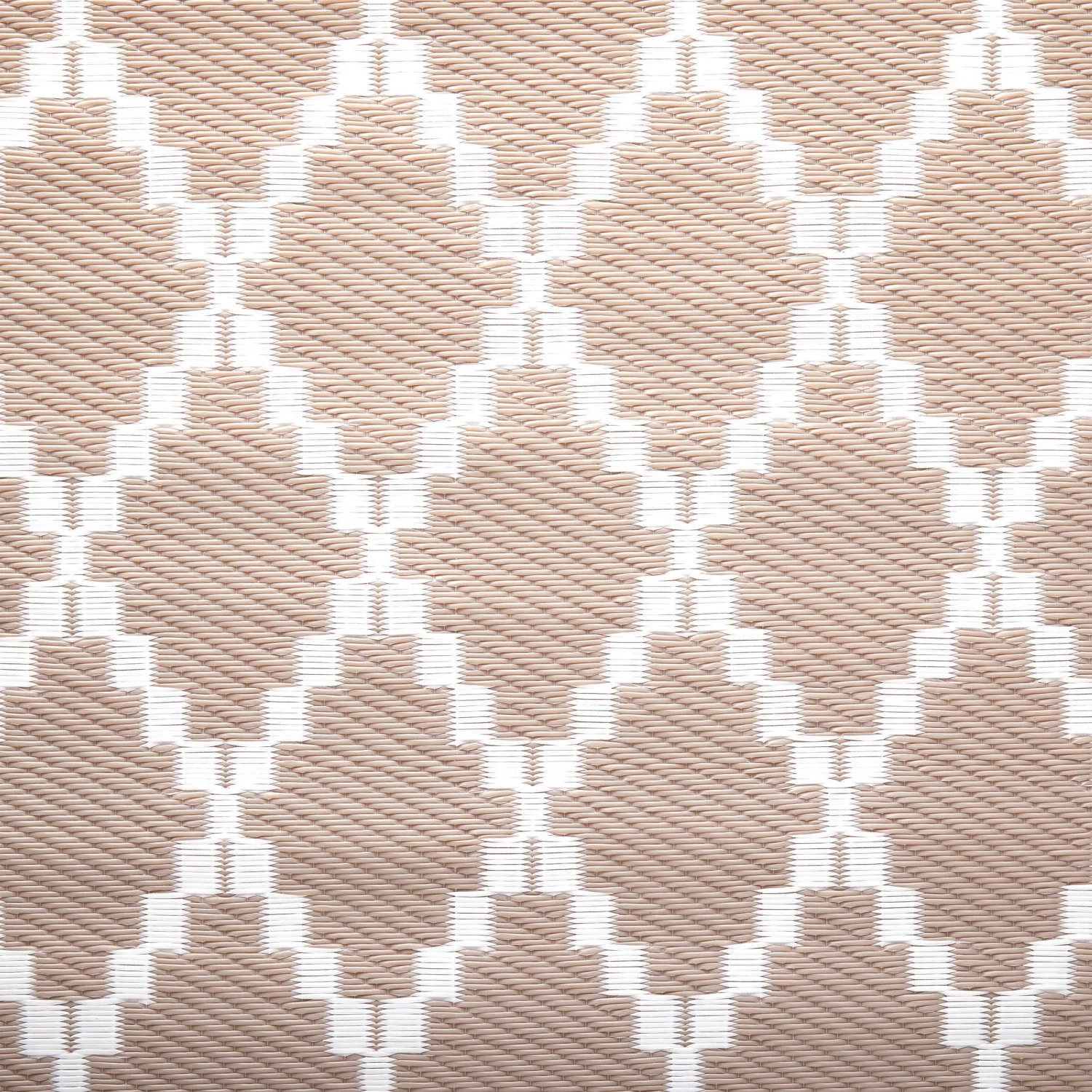 In- & Outdoor-Teppich Rauten L 140 X B 70cm COLOUR CLASH In Natur 4 In- & Outdoor-Teppich Rauten L 140 X B 70cm COLOUR CLASH In Natur – Bild 4