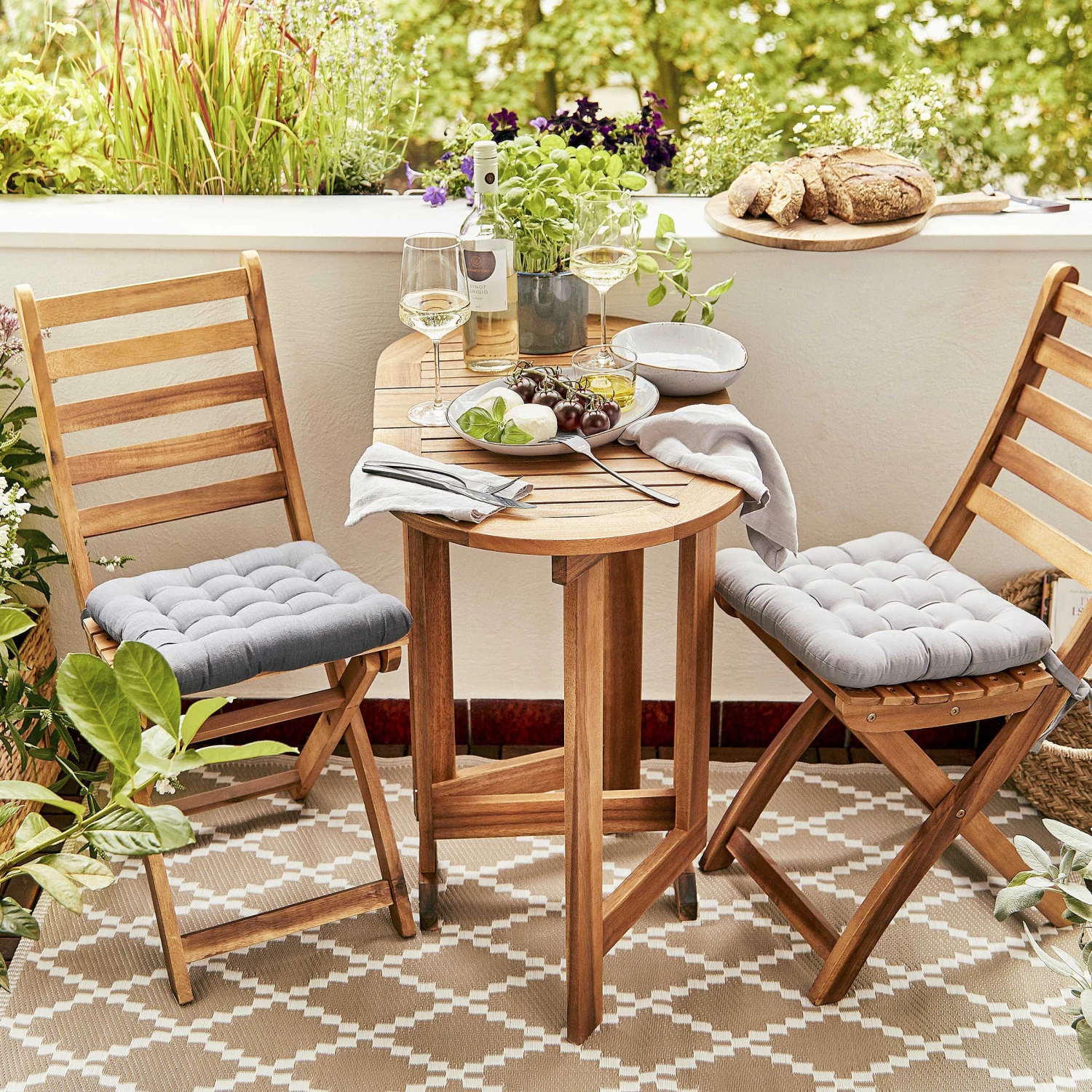 In- & Outdoor-Teppich Rauten L 180 X B 118cm COLOUR CLASH In Natur 6 In- & Outdoor-Teppich Rauten L 180 X B 118cm COLOUR CLASH In Natur – Bild 6