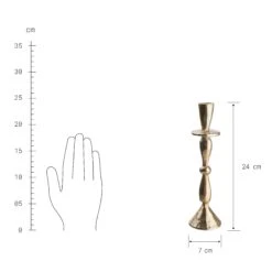 Kerzenhalter-Set 2-tlg. BOHO LOVE In Gold -Butlers butlers kerzenhalter set 2 tlg boho love in gold 3