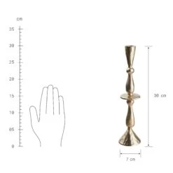 Kerzenhalter-Set 2-tlg. BOHO LOVE In Gold -Butlers butlers kerzenhalter set 2 tlg boho love in gold 5