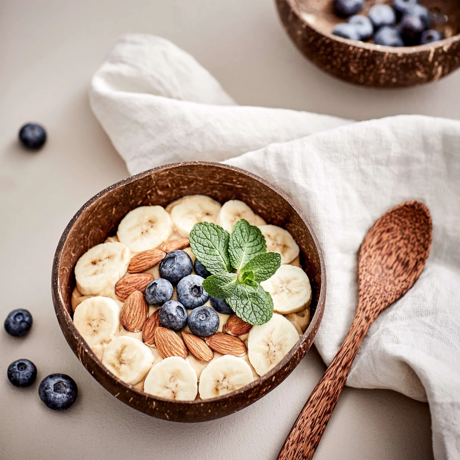 Kokosnussschale 430ml COCONUT In Braun 2 Kokosnussschale 430ml COCONUT In Braun – Bild 2