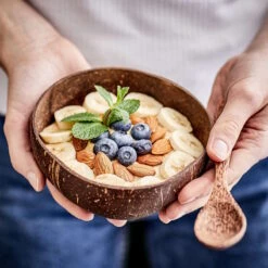 Kokosnussschale 430ml COCONUT In Braun 10 Kokosnussschale 430ml COCONUT In Braun -Butlers butlers kokosnussschale 430ml coconut in braun 3