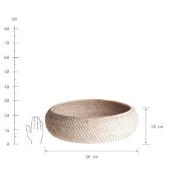 Korb Rund Ø36cm RONDA In Natur -Butlers butlers korb rund o36cm ronda in natur 2