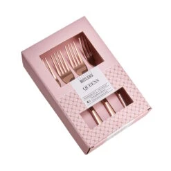 Kuchengabeln 4er-Set QUEENS In Roségold -Butlers butlers kuchengabeln 4er set queens in rosegold 2