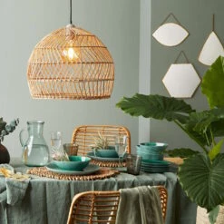 Lampenschirm Ø49cm CORBELLE In Natur -Butlers butlers lampenschirm o49cm corbelle in natur 8