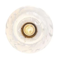 LED Leuchte Höhe 21cm MISS MARBLE In Hellblau -Butlers butlers led leuchte hohe 21cm miss marble in hellblau 5