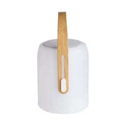 LED Leuchte Mit Bluetooth® Und Farbwechsel SOUND LOUNGE In Weiß-Hellbraun -Butlers butlers led leuchte mit bluetooth r und farbwechsel sound lounge in weiss hellbraun 10