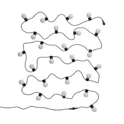 Butlers -Butlers butlers lichterkette 24 lichter outdoor lange 11m sunset in schwarz weiss 1