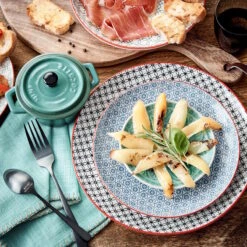 Mini-Auflaufform Rund 190ml C'EST SI BON In Petrol -Butlers butlers mini auflaufform rund 190ml cest si bon in petrol 3