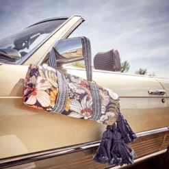 Picknickdecke L 175 X B 154cm BETWEEN FLOWERS In Dunkelblau -Butlers butlers picknickdecke l 175 x b 154cm between flowers in dunkelblau 7