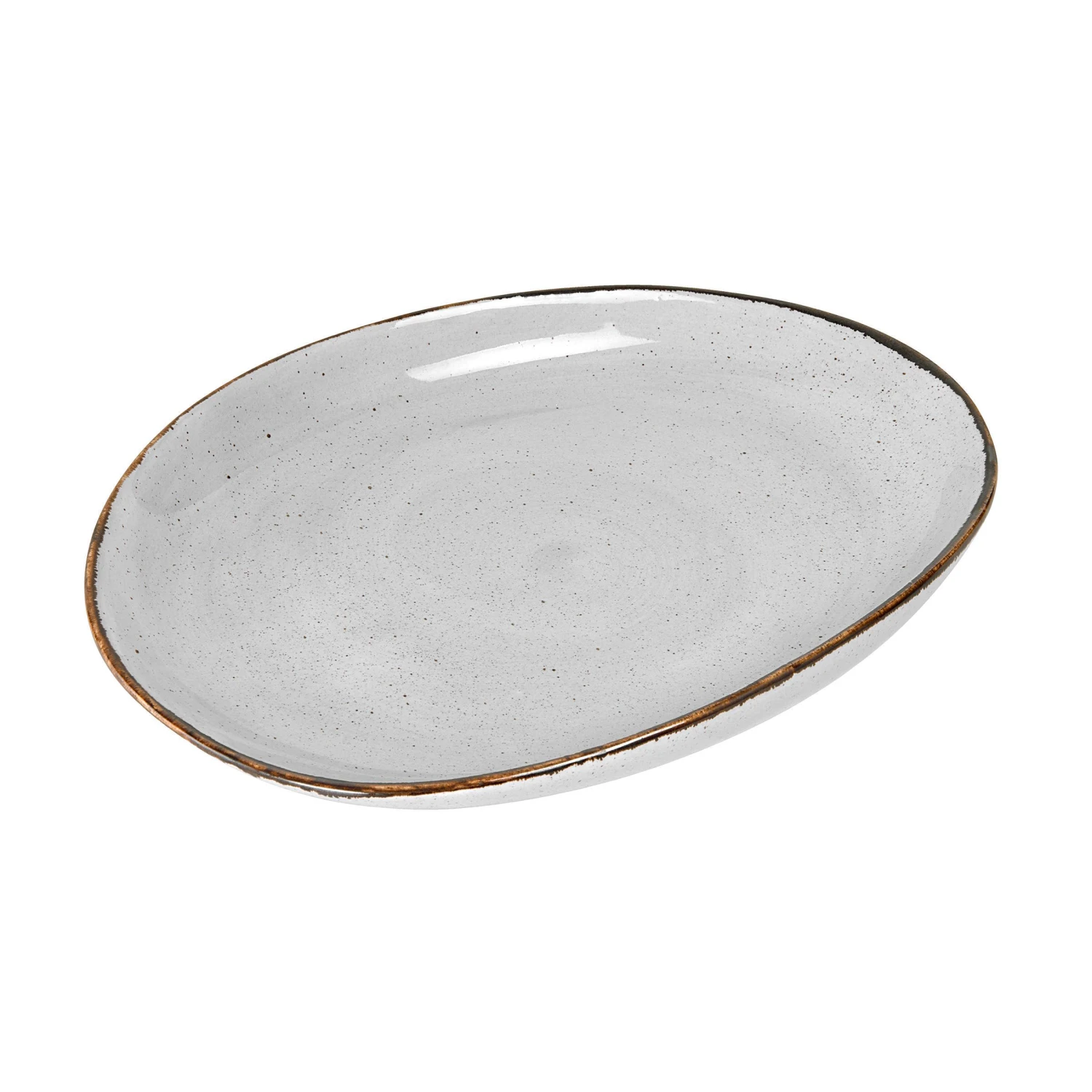 Platzteller L 31 X B 23cm FINCA In Grau 3 Platzteller L 31 X B 23cm FINCA In Grau – Bild 3