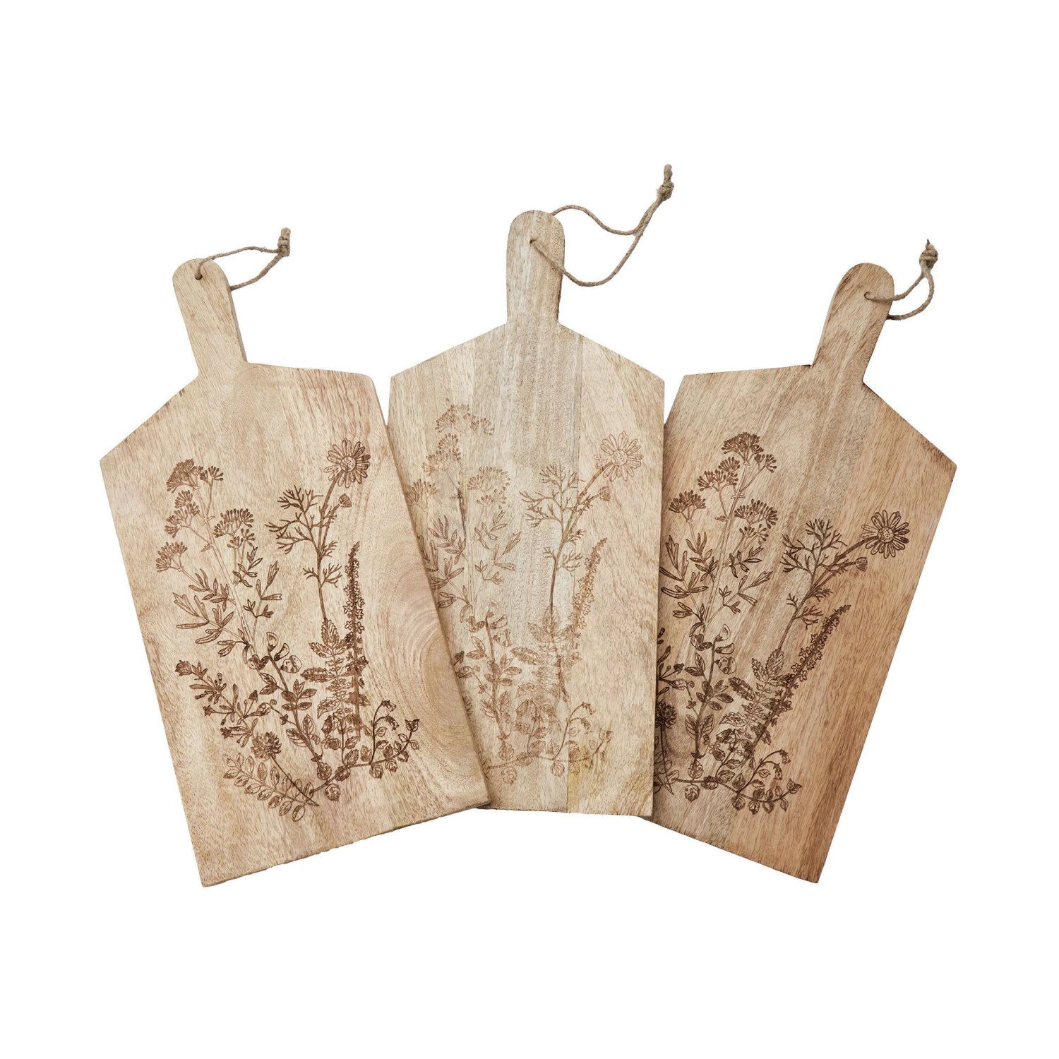 Schneidebrett Blumen L 35 X B 22cm FINE CUT In Braun 5 Schneidebrett Blumen L 35 X B 22cm FINE CUT In Braun – Bild 5