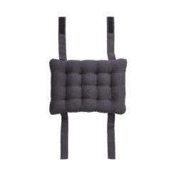 Sitzkissen Mit Klettverschluss L 36 X B 25cm SOLID In Anthrazit 11 Sitzkissen Mit Klettverschluss L 36 X B 25cm SOLID In Anthrazit -Butlers butlers sitzkissen mit klettverschluss l 36 x b 25cm solid in anthrazit 3