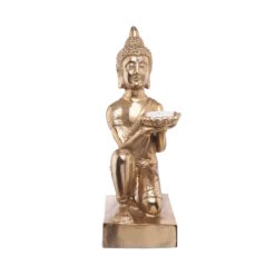 Statue Mit Kerzenteller Höhe 44cm BALI In Gold -Butlers butlers statue mit kerzenteller hohe 44cm bali in gold 6