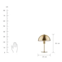 Tischlampe TOPEE In Gold 11 Tischlampe TOPEE In Gold -Butlers butlers tischlampe topee in gold 3