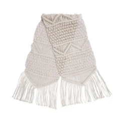 Tischläufer L 180 X B 35cm MACRAMÉ In Creme -Butlers butlers tischlaufer l 180 x b 35cm macrame in creme 4