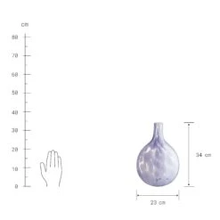 Vase Rund Höhe 34cm BLUEBLOSSOM In Pastelllila 8 Vase Rund Höhe 34cm BLUEBLOSSOM In Pastelllila -Butlers butlers vase rund hohe 34cm blueblossom in pastelllila 3